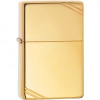 Зажигалка ZIPPO Vintage™ с покрытием High Polish Brass купить в Кемерове